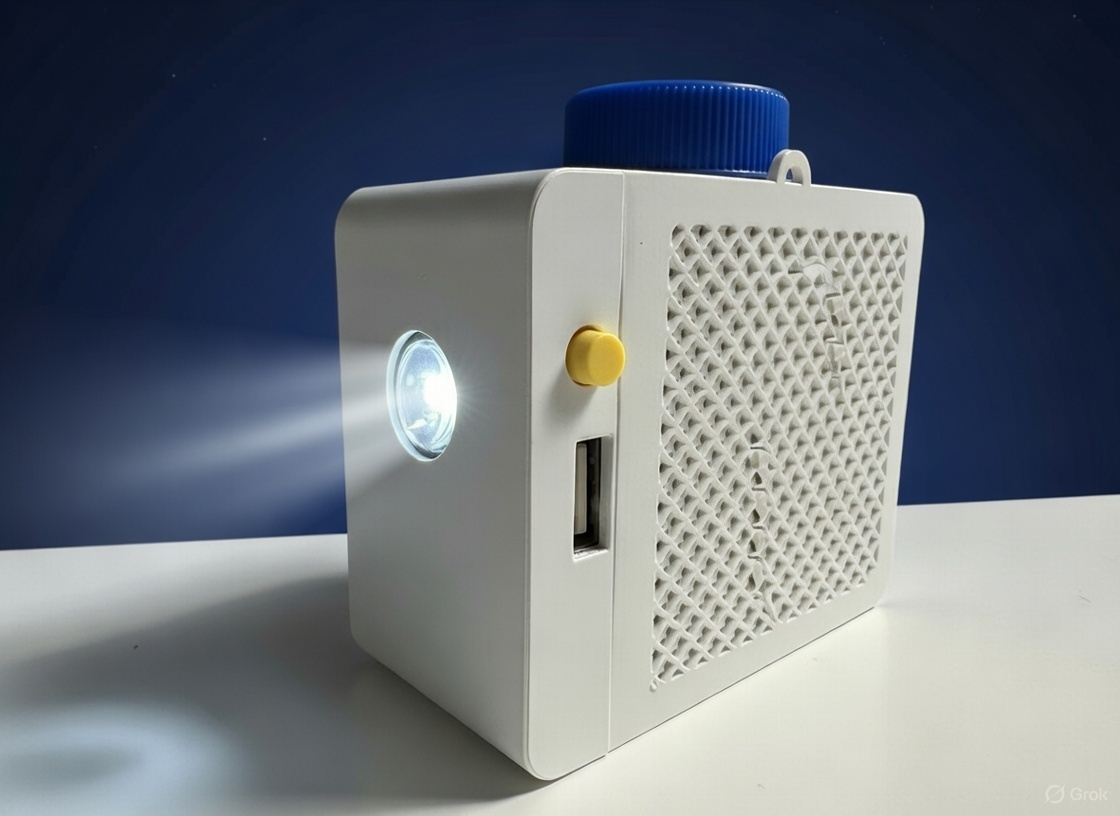 Salt Water led torch