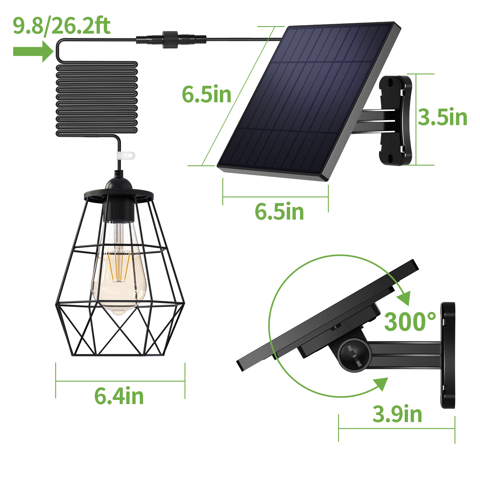 Solar Garden LED Chandelier (7)