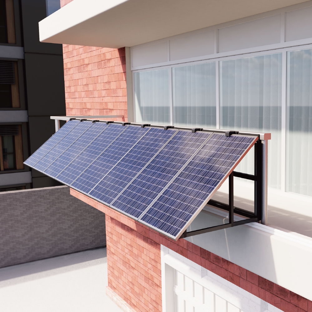 Verwandeln Sie Ihren Balkon in ein Kraftwerk Solarmodule - Nutzen Sie die Sonne, führen Sie Ihr Zuhause an