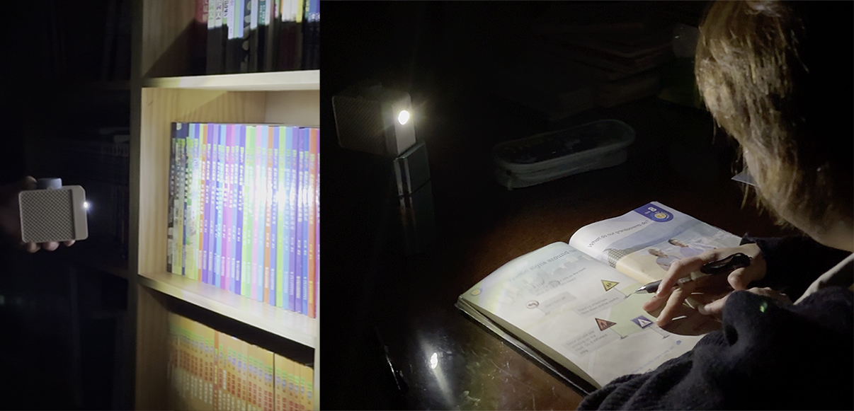 LED Flashlight with Salt Water